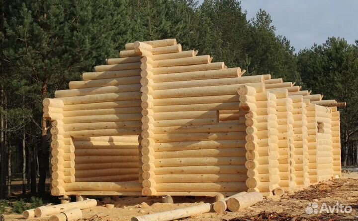 Сруб дома, бани, беседки. Изготовление, установка