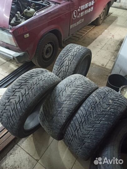 Резина зимняя р 19 комплект