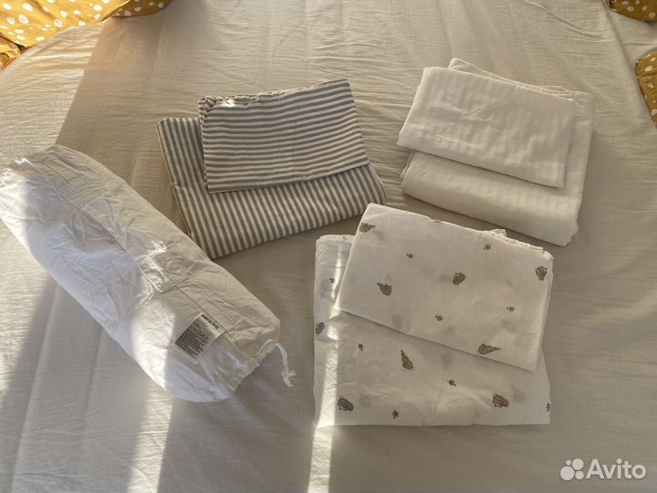 Детское постельное белье H&M, IKEA