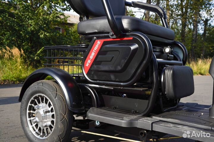 Электроскутер white siberia sibtrike2000W рестайл