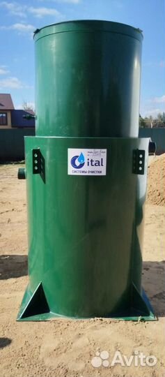 Септик из бетонных колец