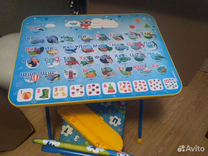 Детский стол и стул новые Nika, Галактика