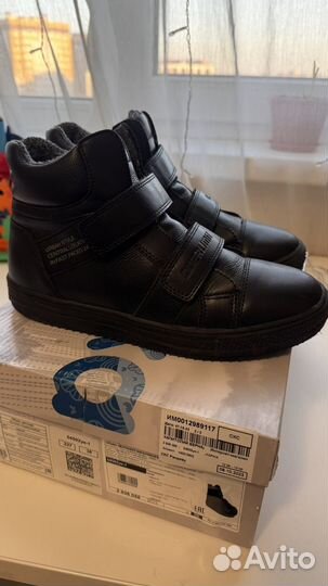 Ботинки демисезонные на мальчика 38р