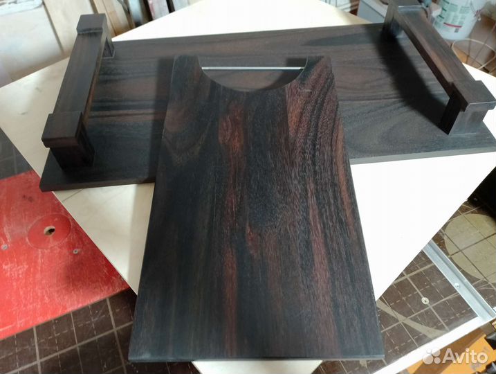 Поднос и разделочнач доска