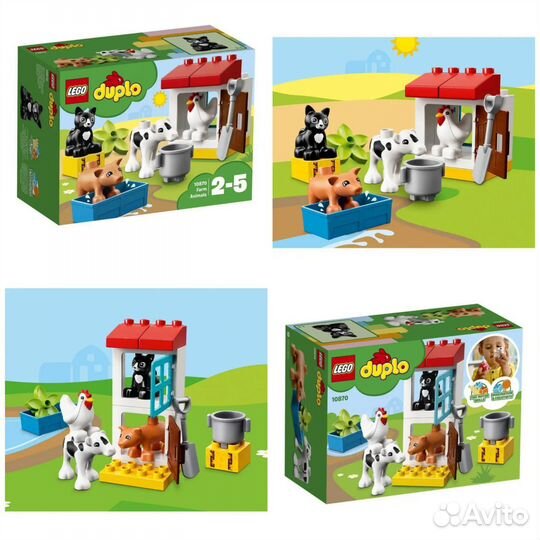 Конструктор lego duplo в ящике