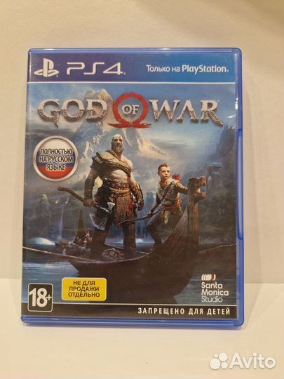 Игра на ps4 God of War