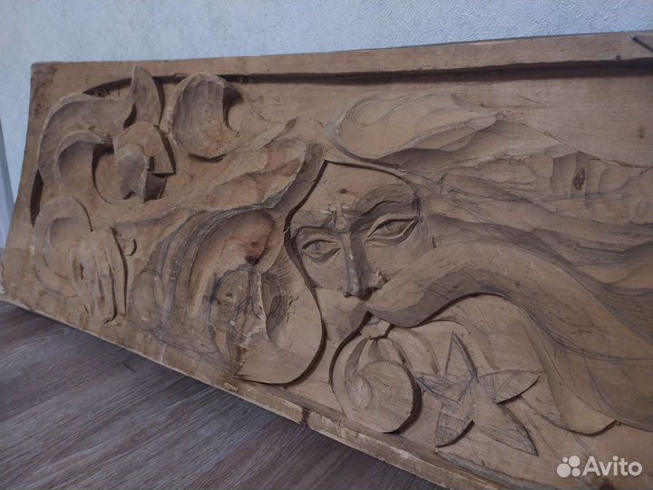 Панно резьба по дереву