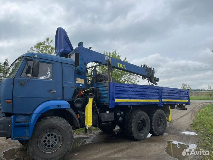 КАМАЗ 43118 с КМУ, 2009