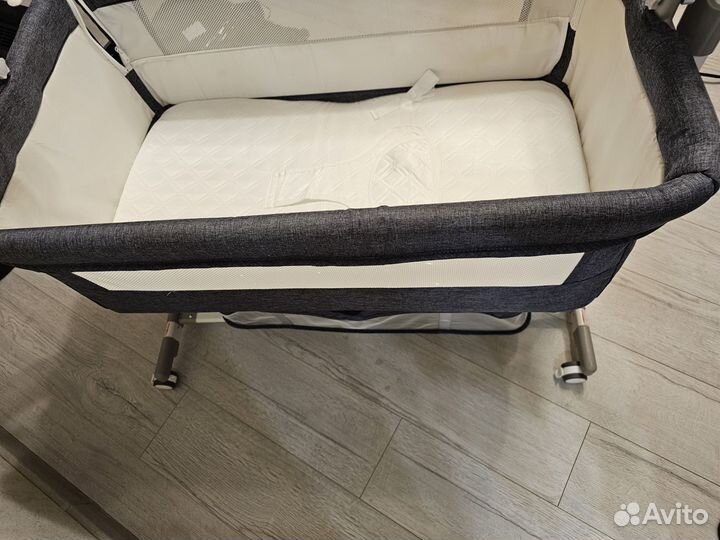 Приставная кровать манеж для новорождённого