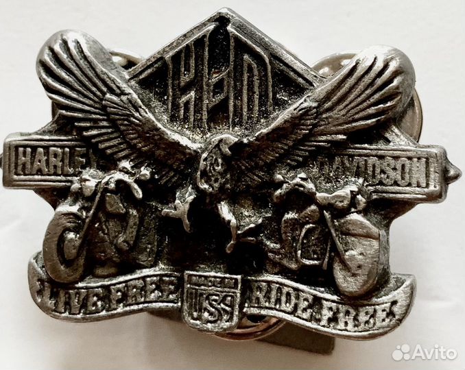 Коллекционные значки Harley Davidson Оригинал