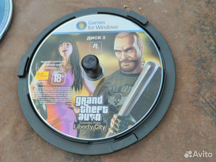 Игровые диски на пк