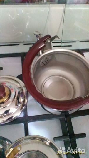 Чайник со свистком бу