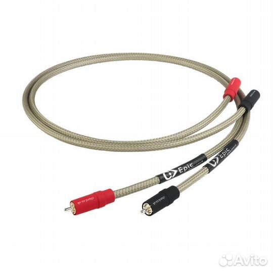 Кабель межблочный аудио Chord Company Epic RCA