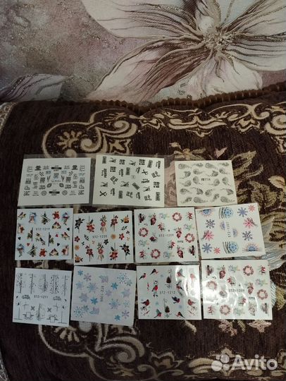 Наклейки для ногтей