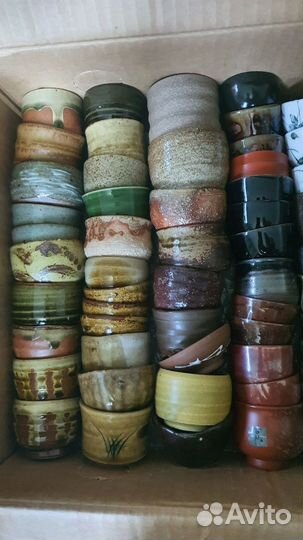 Маленькие чайные чашки винтажные, Япония, листайте