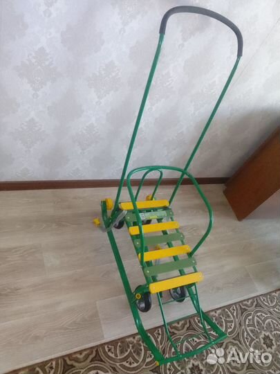 Продам санки на колесах