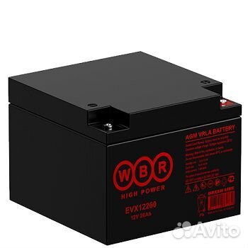 Новая тяговая акб WBR EVX 12260S AGM