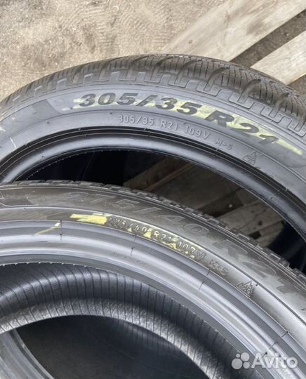 Pirelli Scorpion Winter 275/40 R21 и 305/35 R21 109V