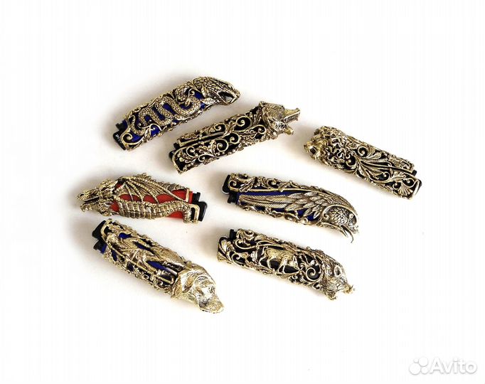 Зажигалка, в ассортименте, художественное литье