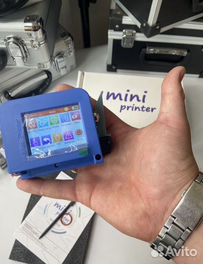 Мини Ручной маркиратор для необычных поверхностей