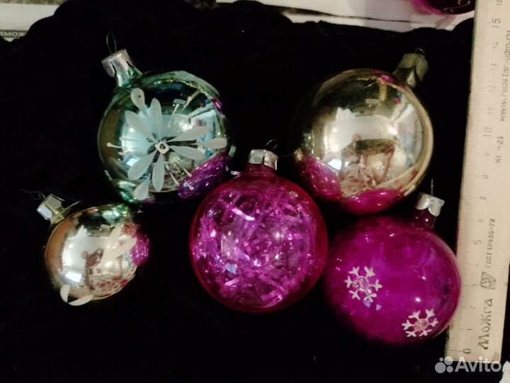 Елочные игрушки СССР