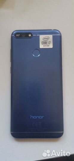 Телефон honor 7а pro