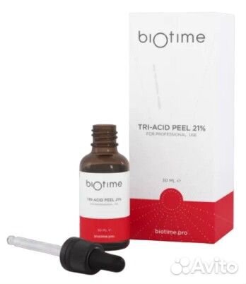 Пилинг с тремя видами кислот Biotime Tri-acid peel
