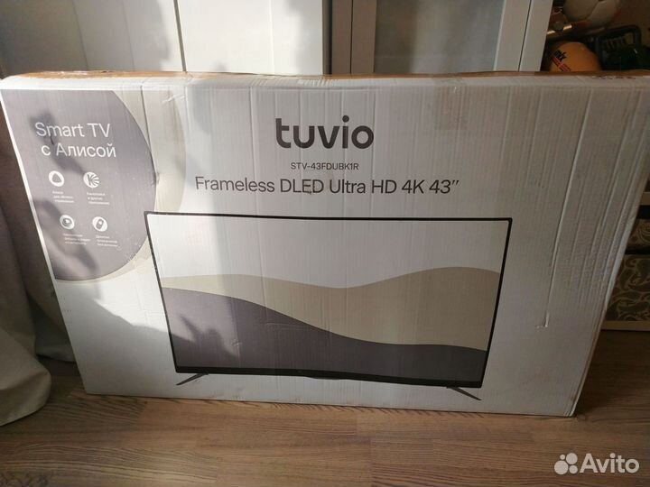 Телевизор Tuvio Frameless dled Ultra HD 4K 43