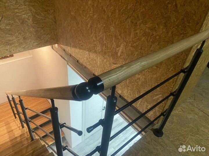 Стеклянные перила / Перила из нержавейки под ключ