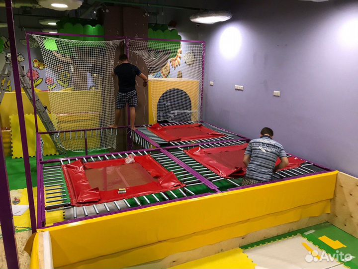 Батутная арена ба-6, детская игровая зона