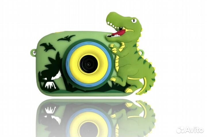 Детский фотоаппарат с силиконовым чехлом 