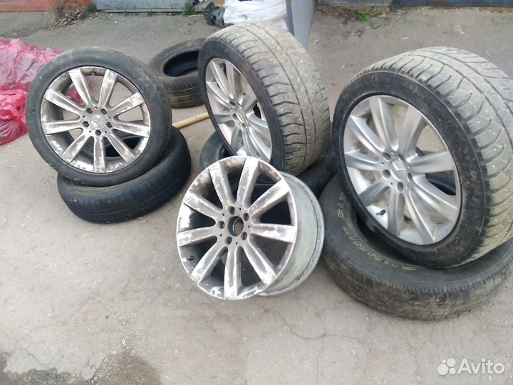 Диски на mercedes r18 бу