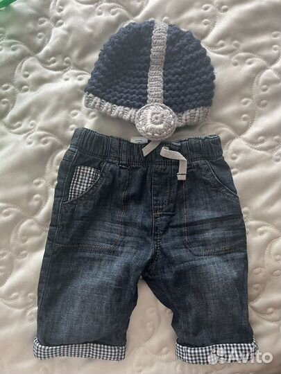 Одежда для малыша пакетом 0-3 мес., размер 56 62