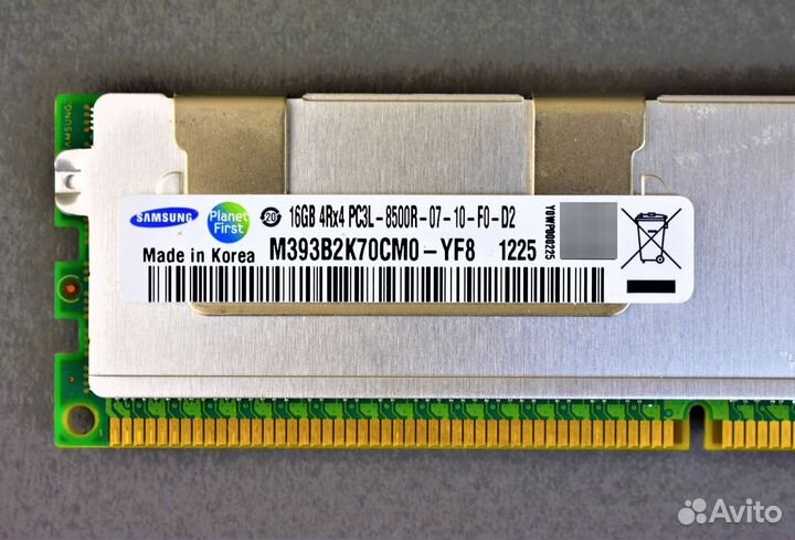 16GB DDR3 ECC 1066