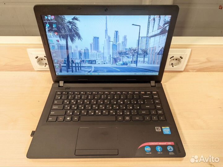 Ноутбук Lenovo ideapad 100-14IBY шустрый