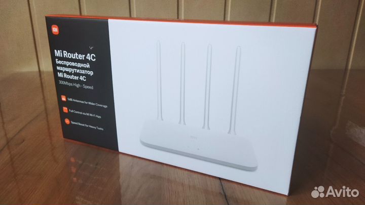Wi-Fi роутер Xiaomi Mi 4C White (DVB4231GL)