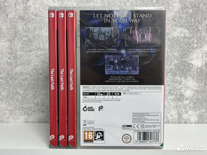 The Last Faith Nintendo Switch Новый