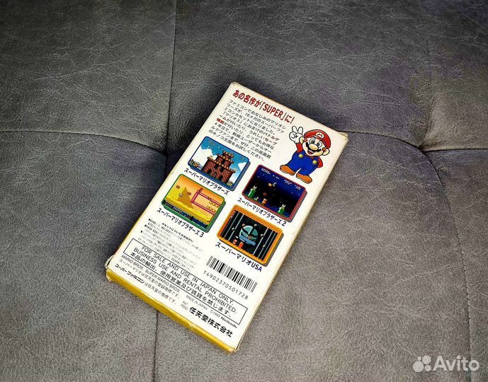 Super Mario All Stars для Super Nintendo ntsc-J