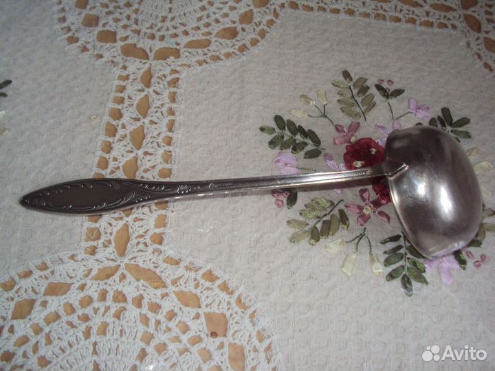 Мельхиоровый половник