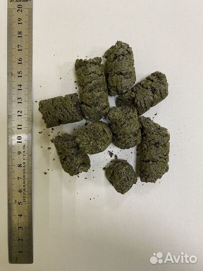 Жмых семян конопли