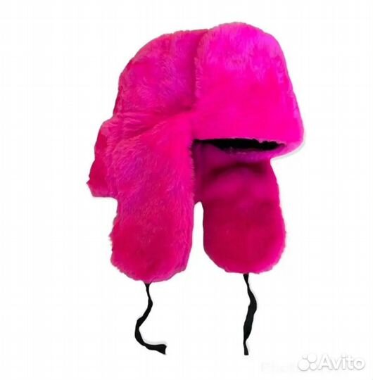 Шапка ушанка женская