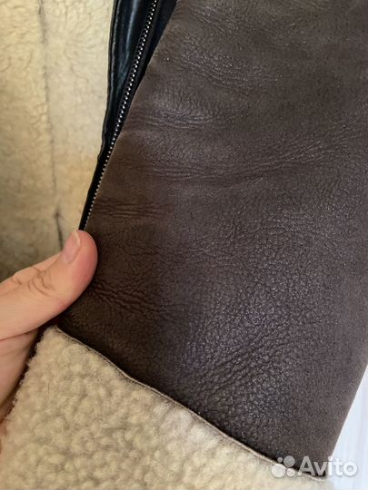 Дубленка натуральная женская 42 размер