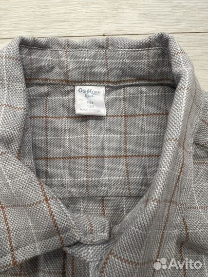 Рубашка на мальчика 128