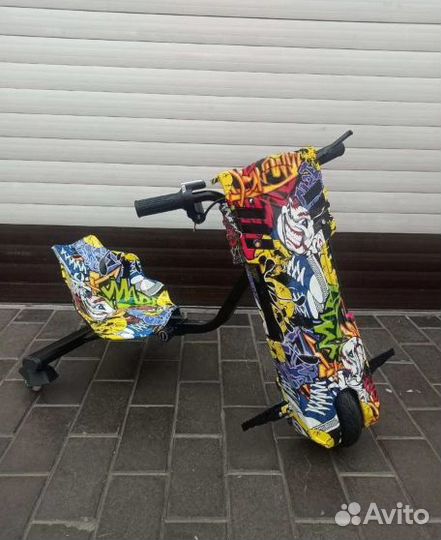 Электро Дрифт Карт Трайк-scooter