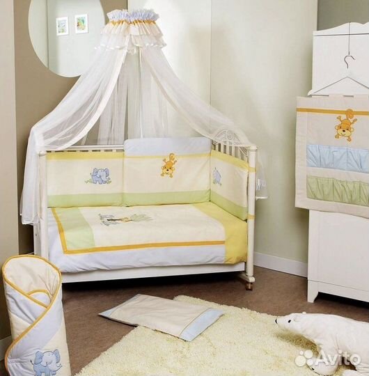 Балдахин в детскую кроватку