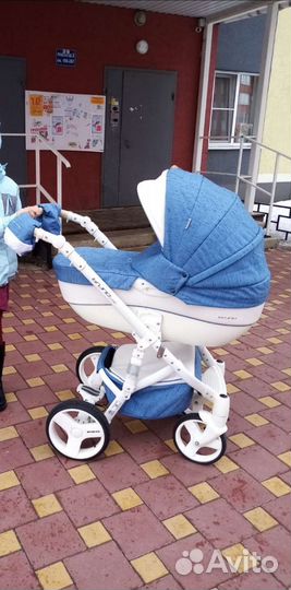 Коляска riko Bruno luxe 2 в 1