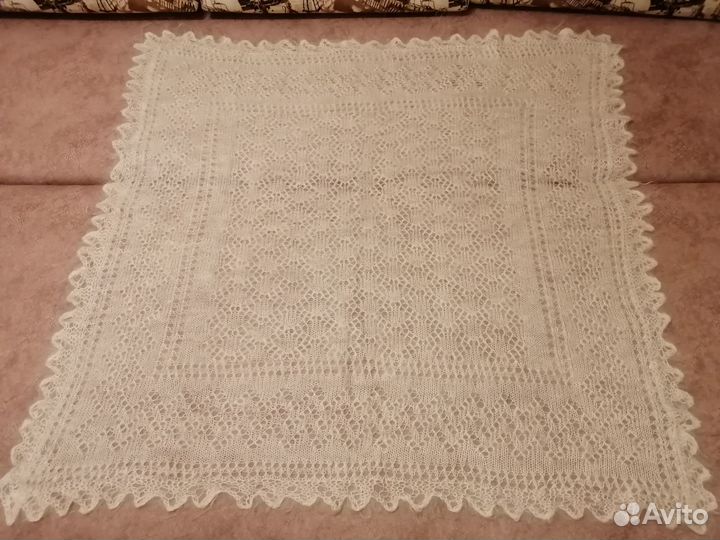 Пуховый шарф