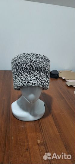Шапака папаха ушанка из каракуля антика