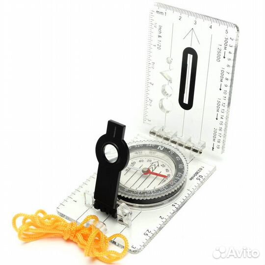 31346 Компас планшетный Следопыт жидкостный с визи