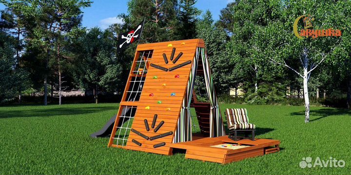 Детская уличная спотривная площадка с доставкой